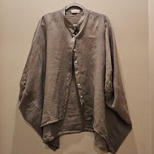 Made in Italy Saga Women's Oversized Top Size Large